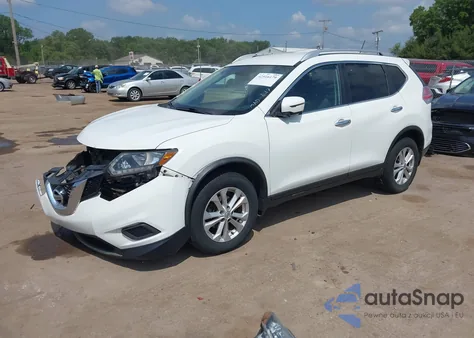 2016 Nissan Rogue S/Sl/Sv из США, поврежденный, VIN KNMAT2MV0GP726584